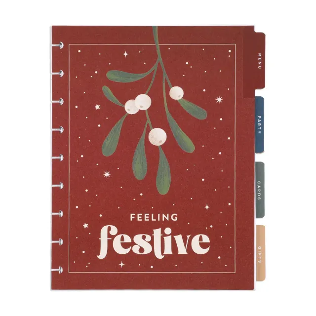 Happy Planner Woodland Seasons Christmas recharge 4 mois Noël