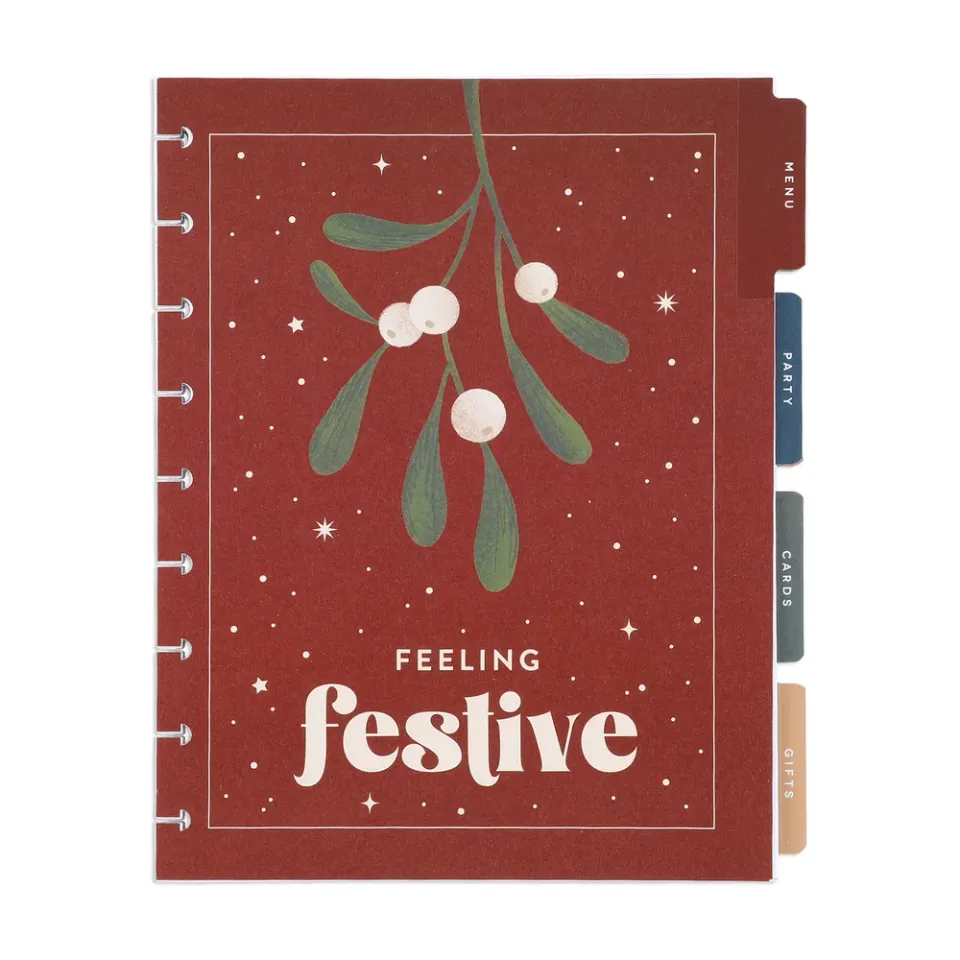 Happy Planner Woodland Seasons Christmas recharge 4 mois Noël