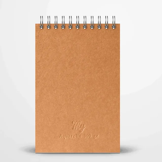 My365 carnet aquarelle A5 300 g/m² papier épais