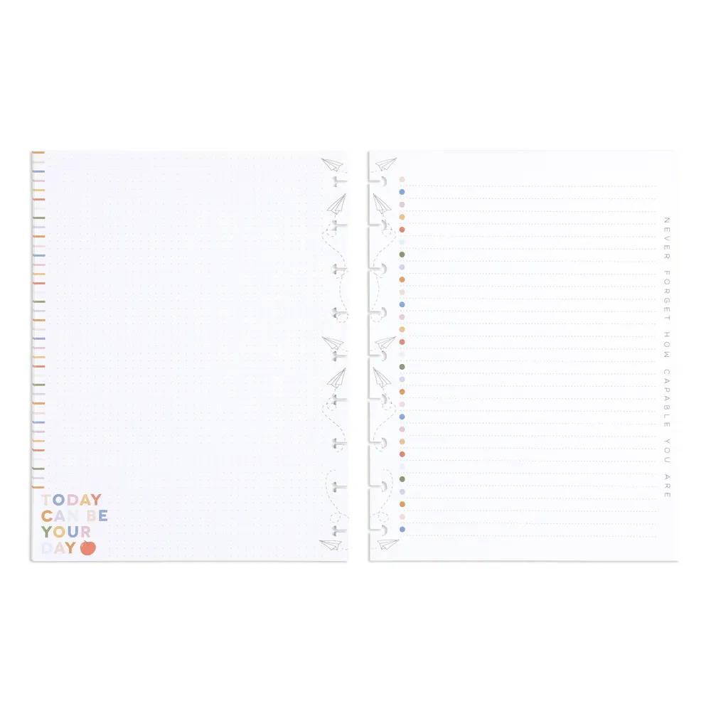 Happy Planner Teacher Notes Classic recharge 40 feuilles bullet