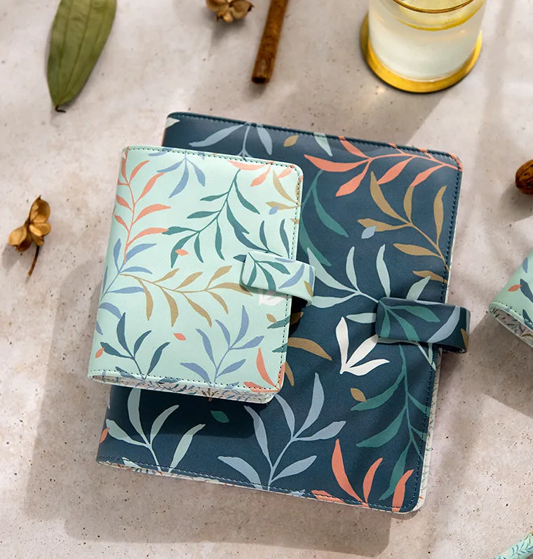 Filofax Botanical organiseur pocket vert menthe à anneaux