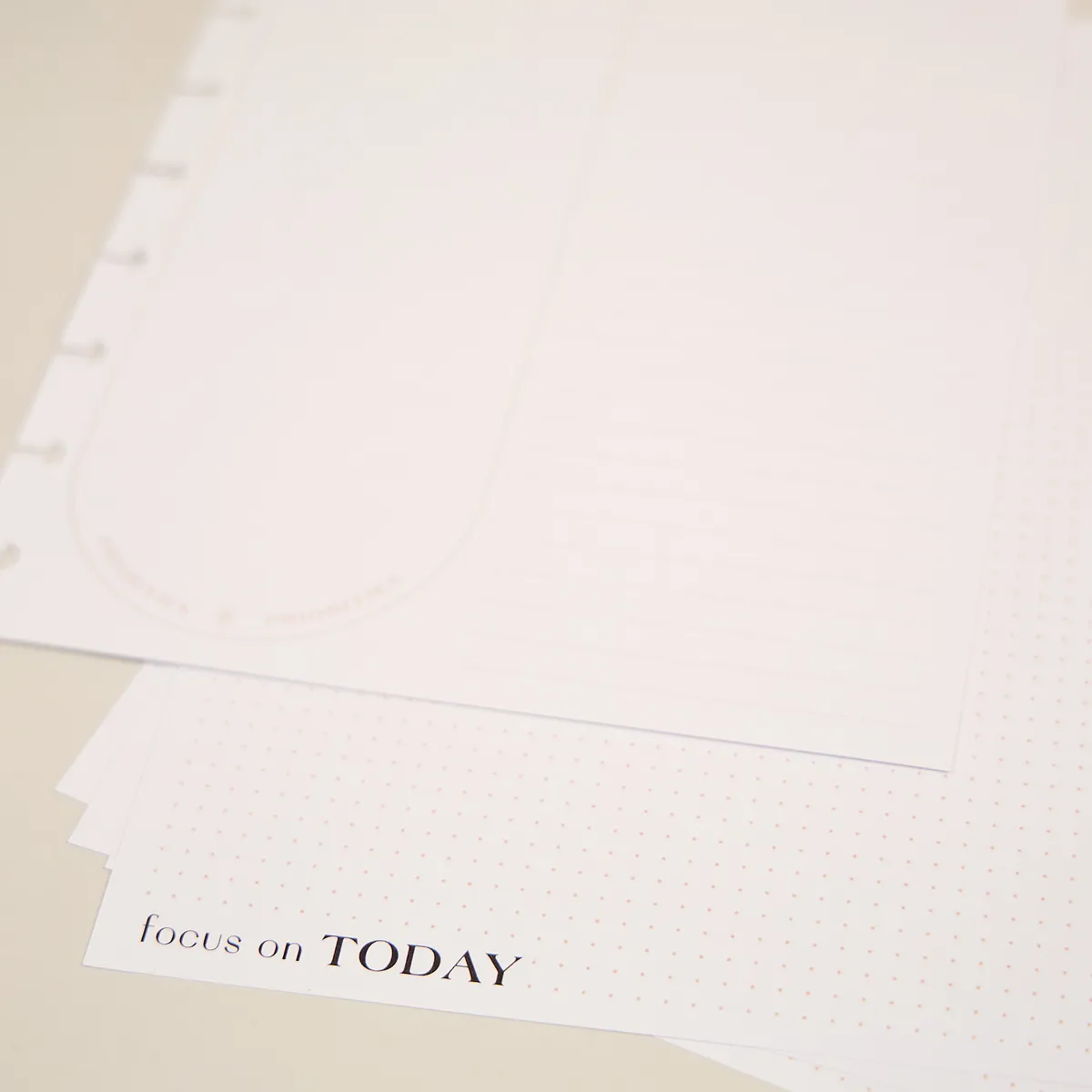 Happy Planner Modern Craft recharge Classic 40 feuilles dashboard