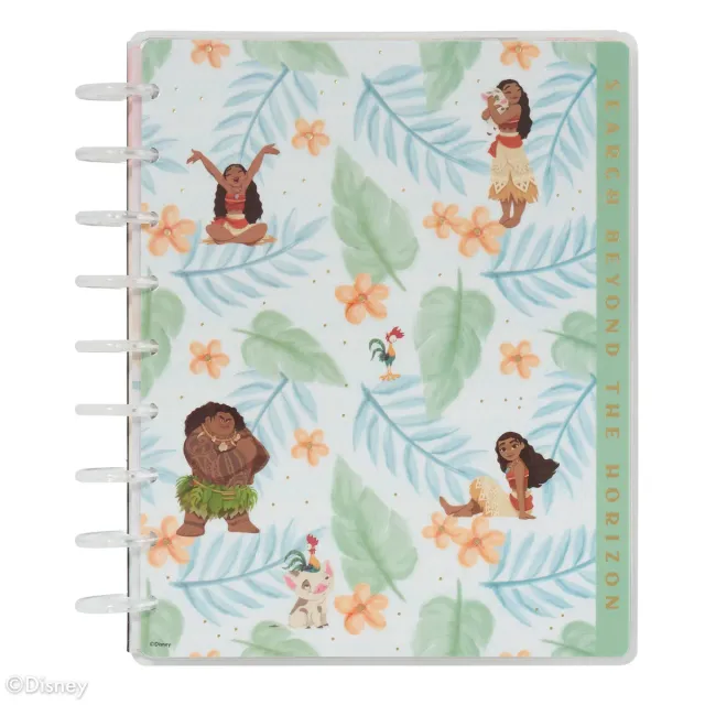 Happy Journal Disney Moana journal guidé 80 feuilles Classic