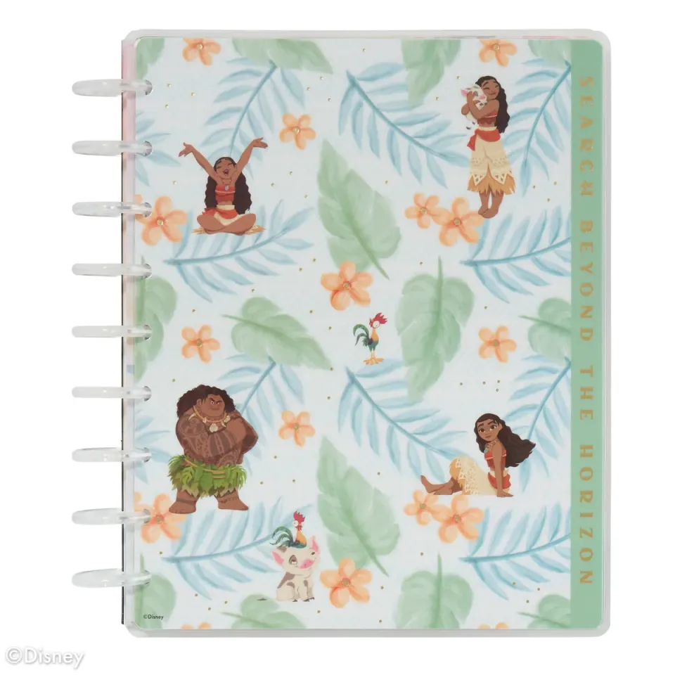 Happy Journal Disney Moana journal guidé 80 feuilles Classic