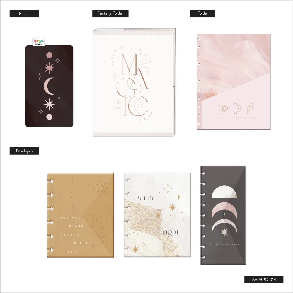 Happy Planner Everyday Magic compagnon Big étoiles
