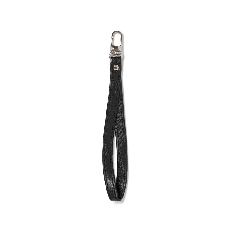 Filofax Saffiano dragonne simili cuir noir