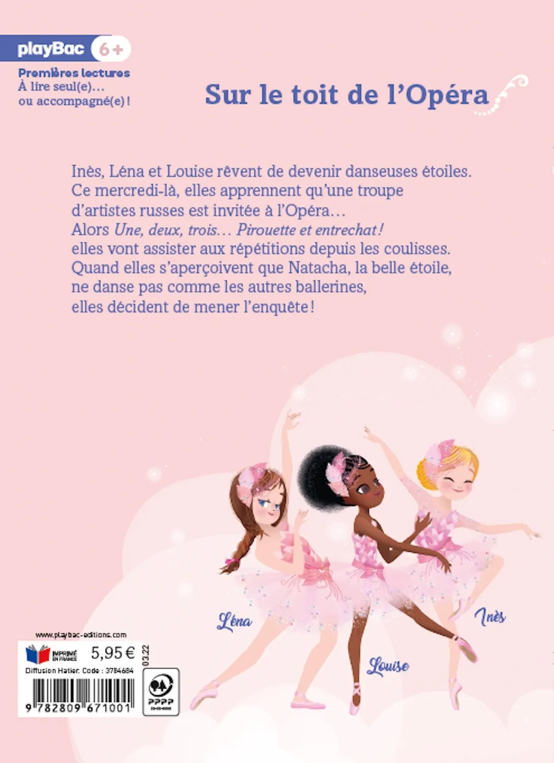 Frigobloc Une Deux Trois Danseuses Tome 6 roman Opéra
