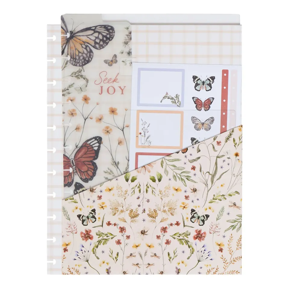 Happy Planner Wild Fields Big pack accessoires planner floral