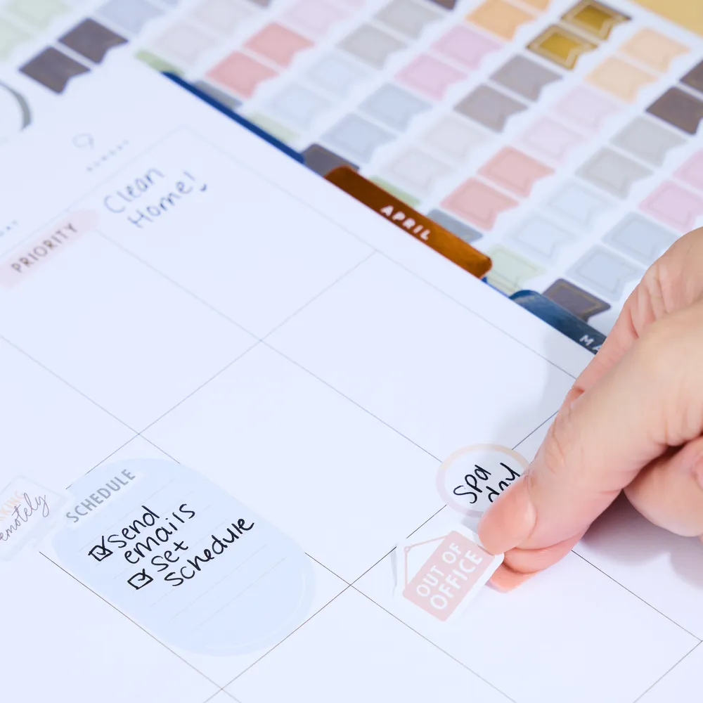 Happy Planner Working Days stickers bureau 1579