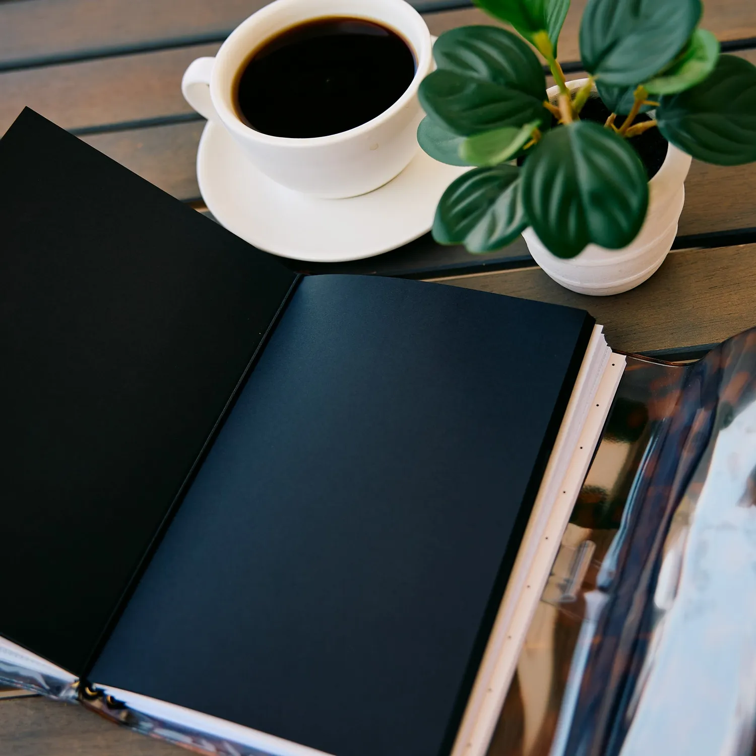 Happy Planner Onyx carnet insert folio A5 papier noir
