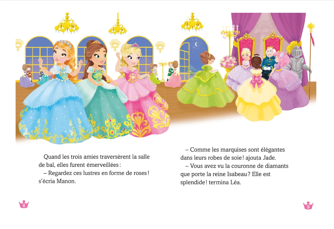 Une, deux, trois Princesses Tome 13 roman dès 6 ans