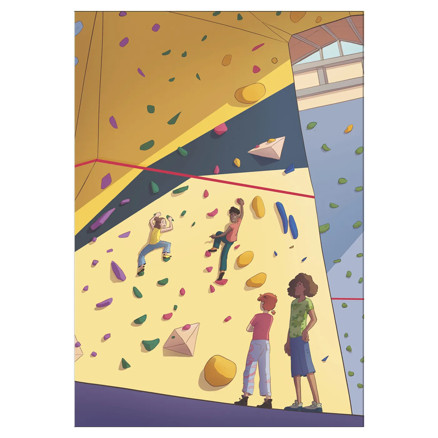 Frigobloc Passion escalade Tome 1 roman jeunesse 9 ans