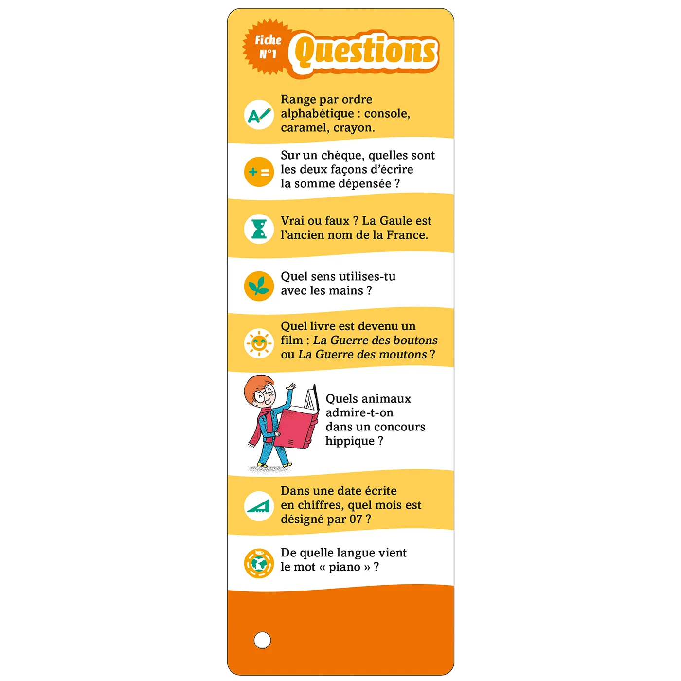 Frigobloc Les Incollables Tout le programme du CE2 quiz 8-9 ans