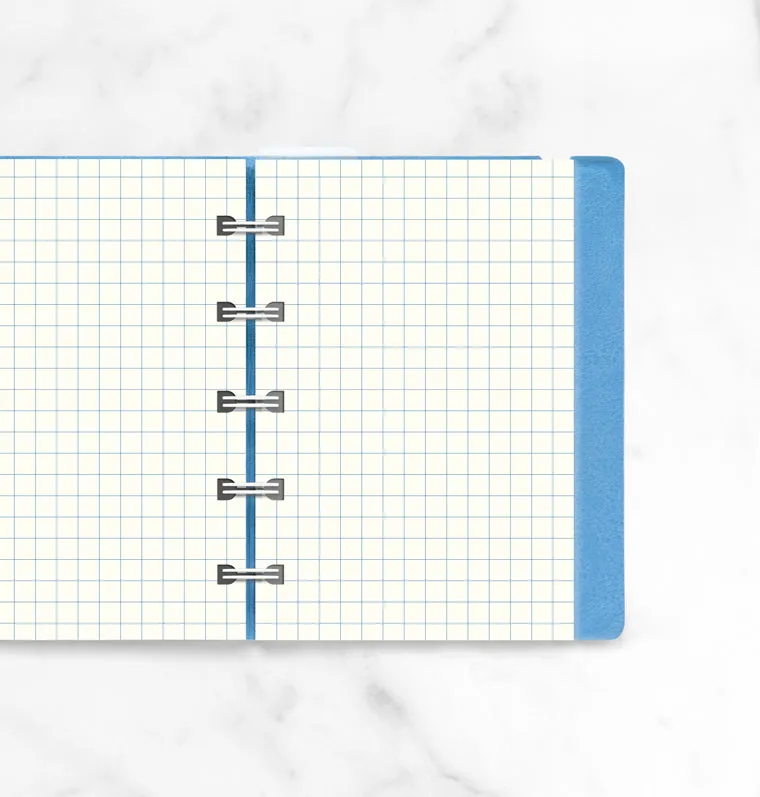 Filofax Notebook recharge feuilles à carreaux Pocket