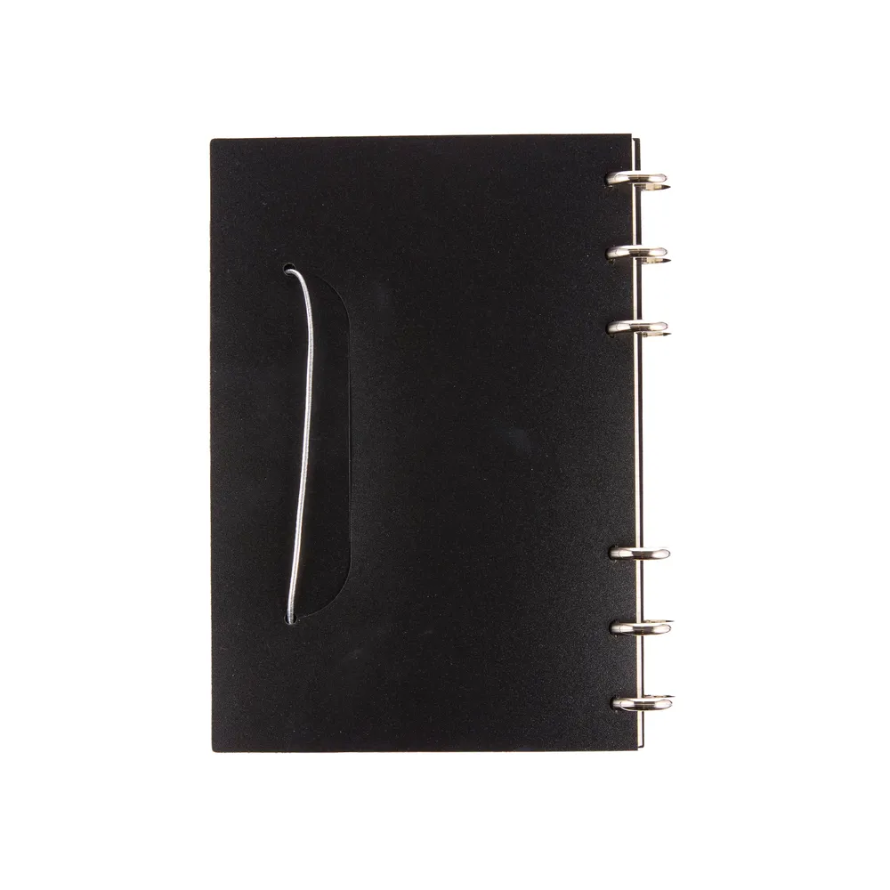 Happy Planner Frosted Black agenda bureau chevalet non daté 52 feuilles