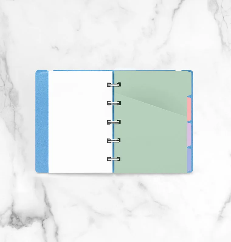 Filofax Pastel intercalaires Notebook Pocket couleur pastel