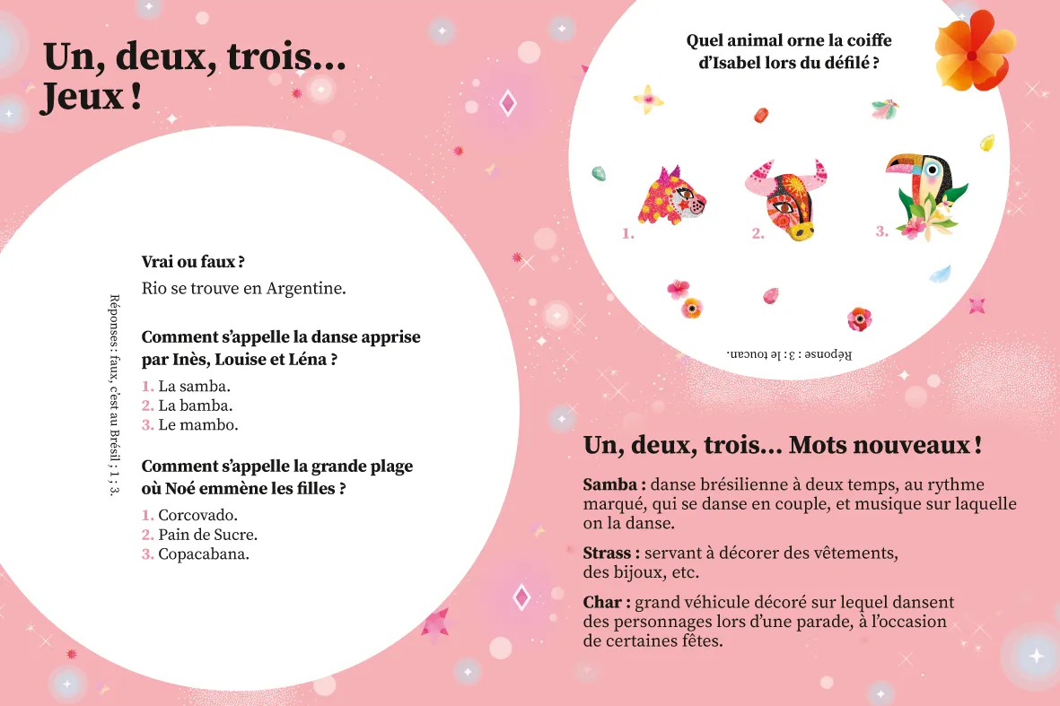 Frigobloc Une deux trois Danseuses Tome 12 roman Rio 6 ans