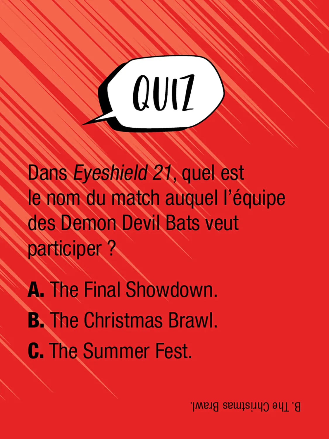 Frigobloc Boîte quiz Manga jeu 300 questions
