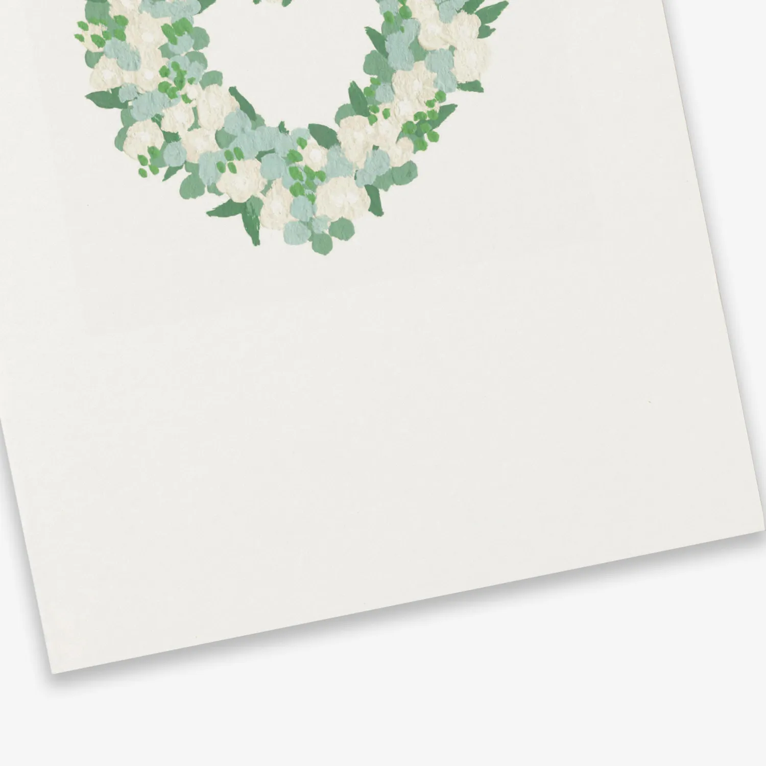 Kartotek Heart Wreath carte remerciement couronne coeur