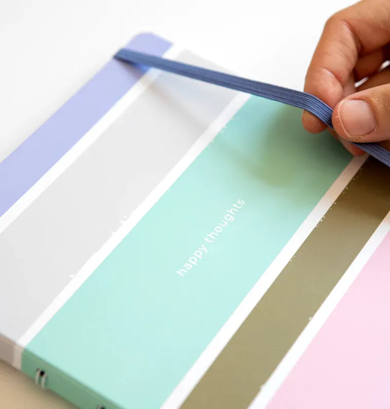 Filofax Good Vibes Notebook A5 rayures rechargeable