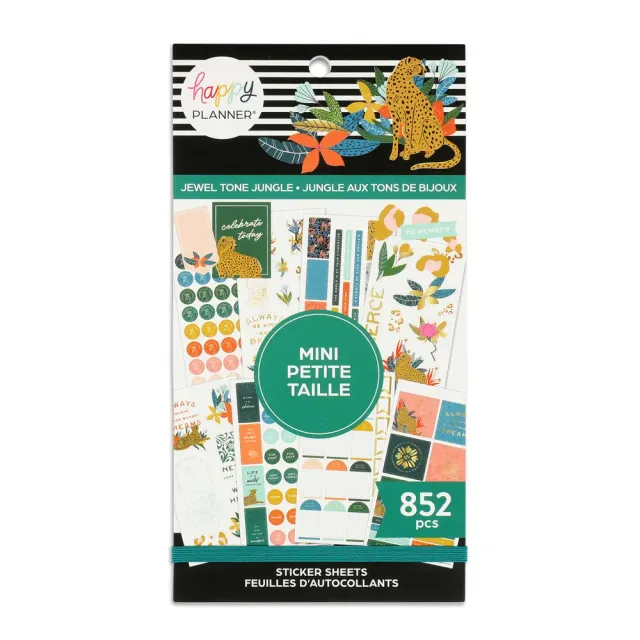 Me & my big ideas Jewel Tone Jungle Mini stickers 852