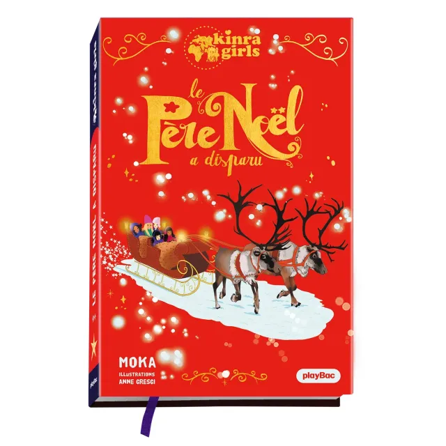 Frigobloc Kinra Girls Père Noël a disparu roman hors-série Noël