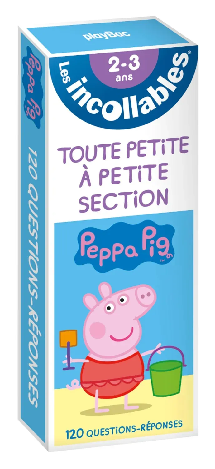 Frigobloc Incollables éventail éducatif Peppa Pig TPS-PS 120