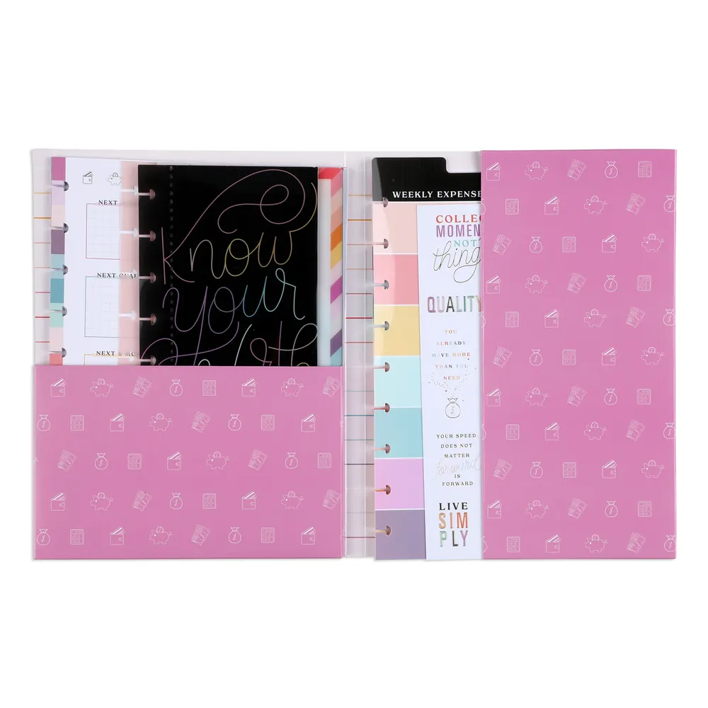 Happy Planner Save Now Spend Later compagnon budget Classic