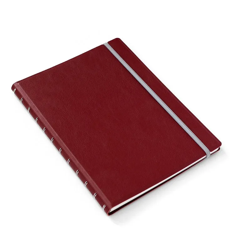 Filofax Contemporary Notebook carnet A4 Bordeaux rechargeable