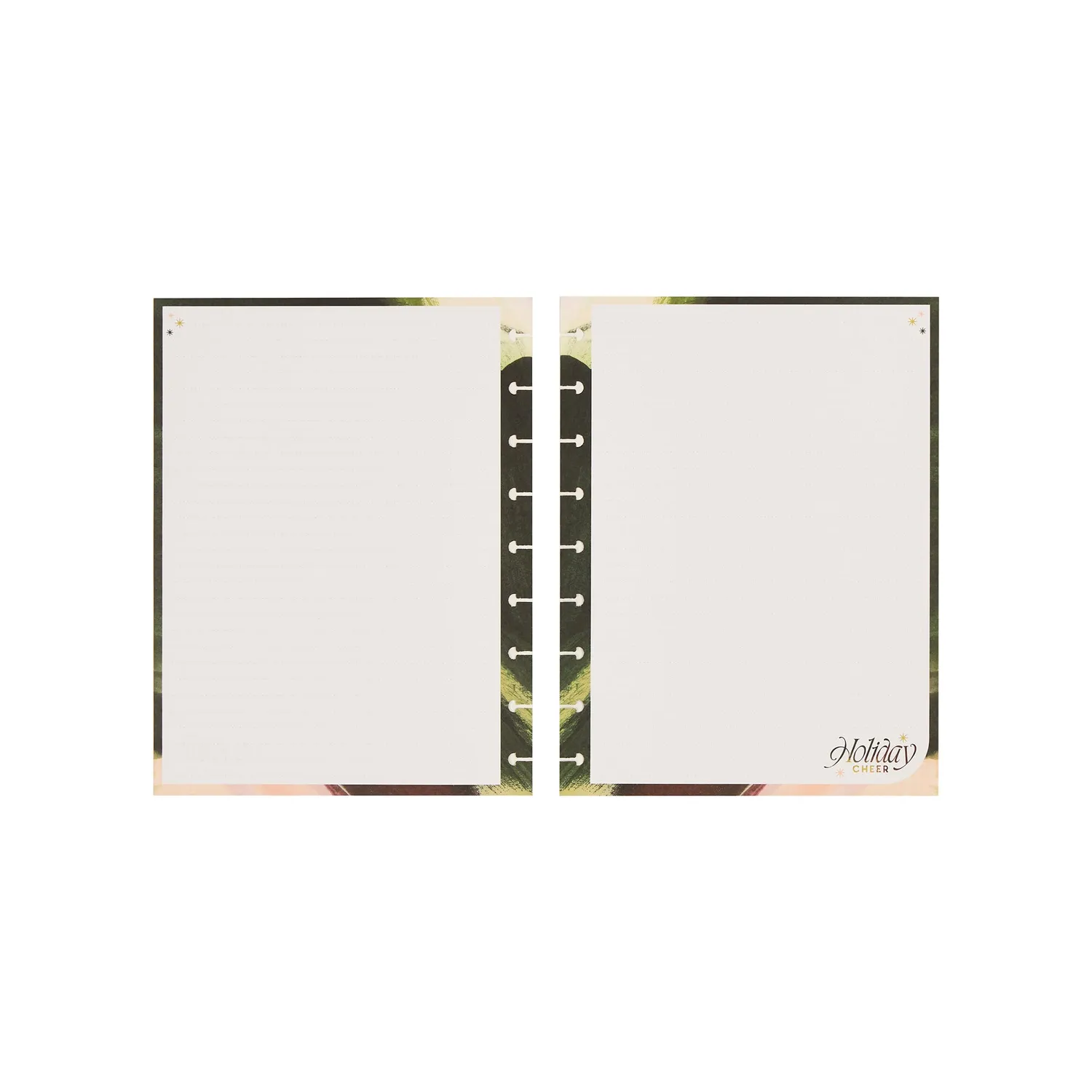 Happy Planner Holiday Charm recharge papier Classic 40