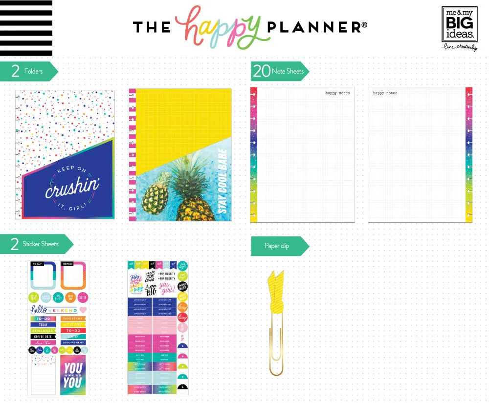 Happy Planner BIG pack accessoires planner 5 pièces