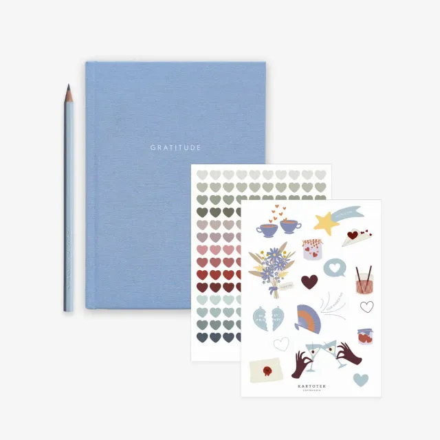 Kartotek Slow November Gratitude coffret journal guidé