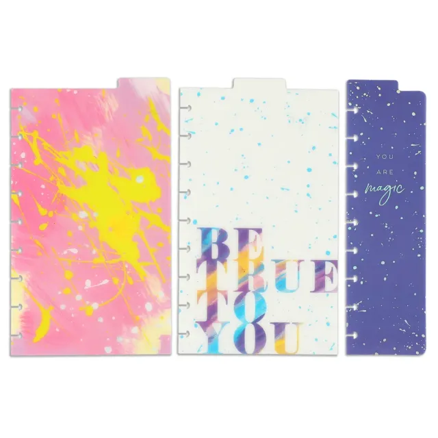 Happy Planner GracePlace Art dashboards Classic lot de 3