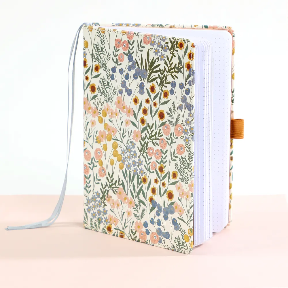 Happy Planner Ditsy Wildflower journal pointillé 160g floral
