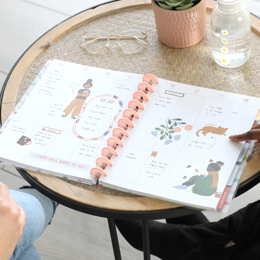 Happy Planner Squad Goals Love Every Season livre stickers large