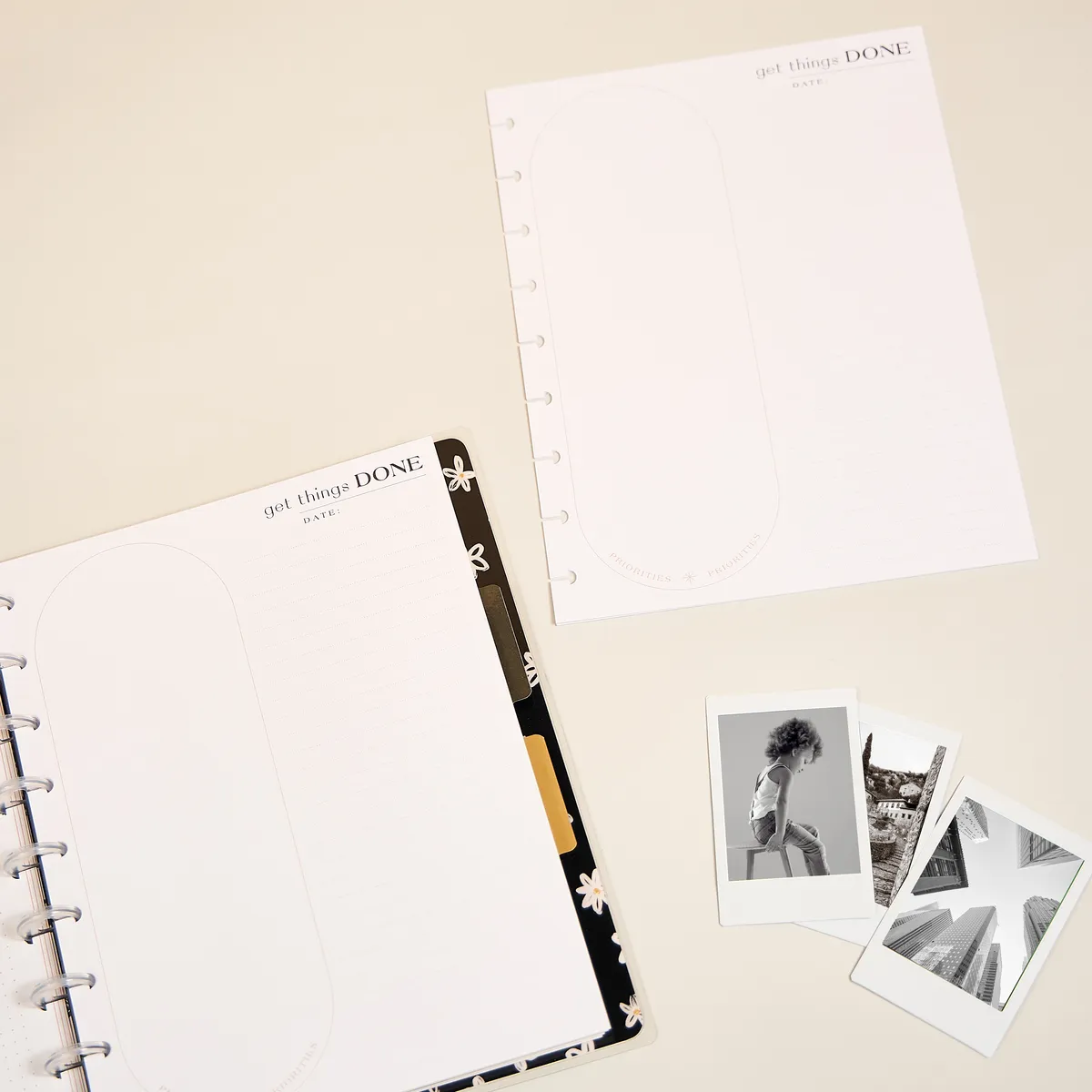 Happy Planner Modern Craft recharge Classic 40 feuilles dashboard