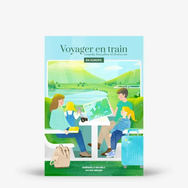 My365 Voyager en train en Europe livre itinéraires famille