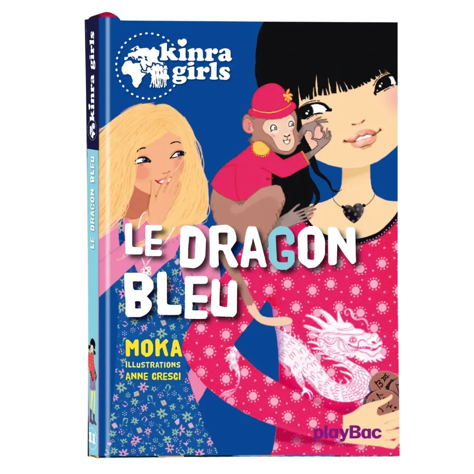 Frigobloc Kinra Girls Le dragon bleu Tome 11 livre