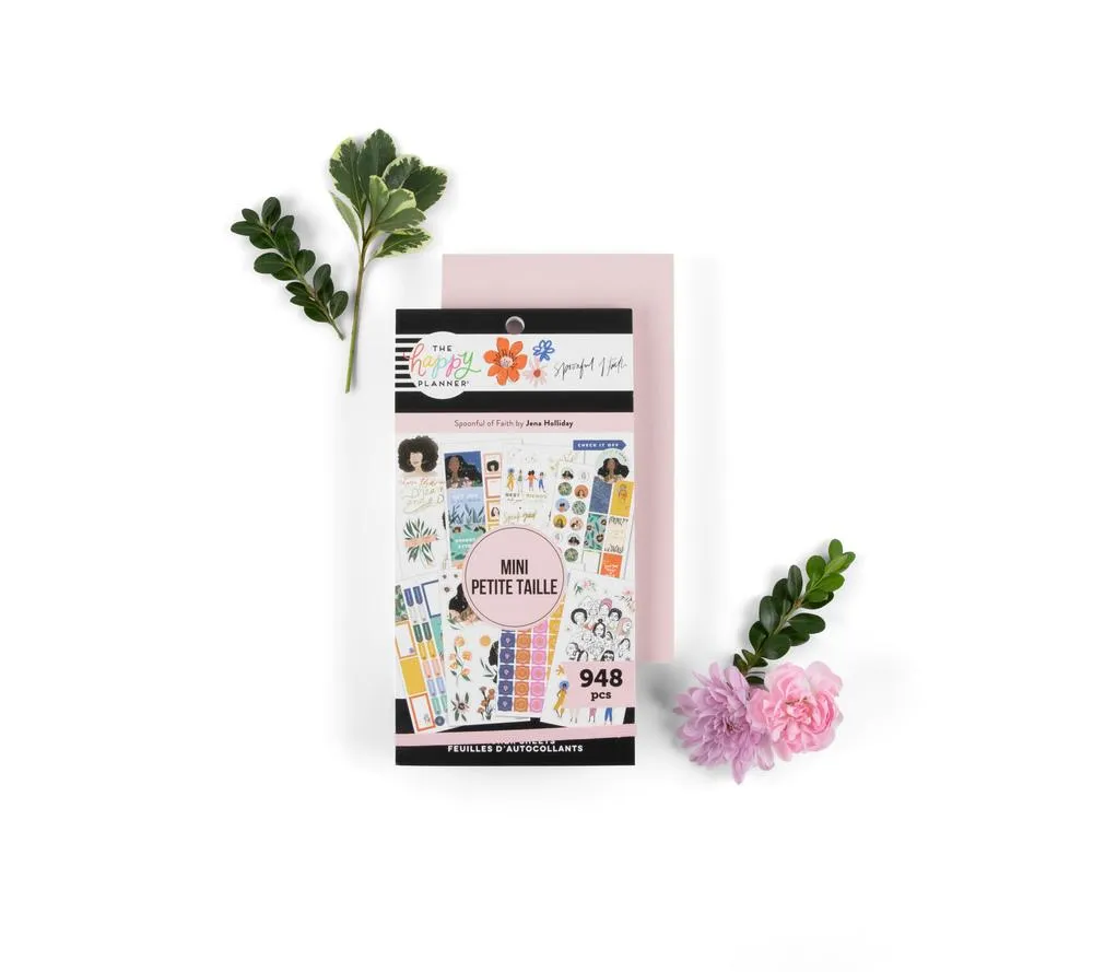 Happy Planner Spoonful of Faith stickers mini foi 948