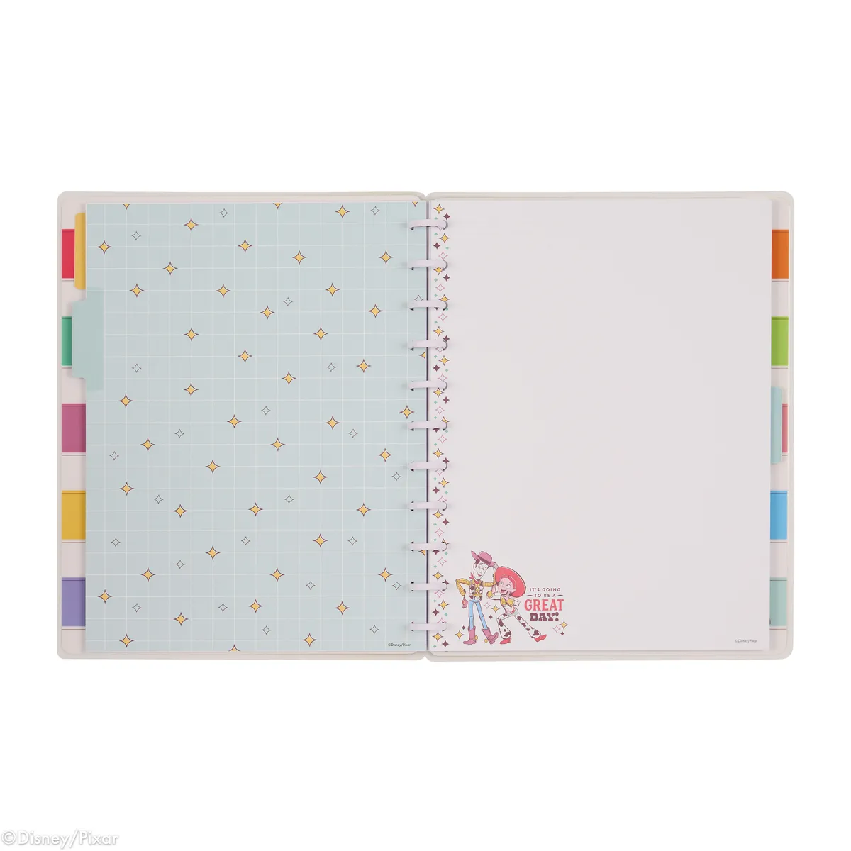 Happy Planner Toy Story 30 ans carnet Big pointillé ligné