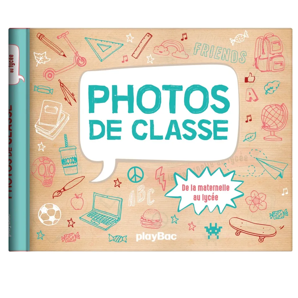 Frigobloc Album photos de classe maternelle-lycée souvenir 2026