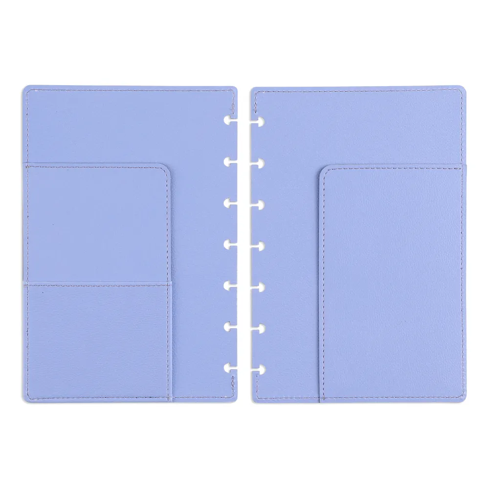 Happy Planner Deluxe couverture agenda mini Periwinkle similicuir