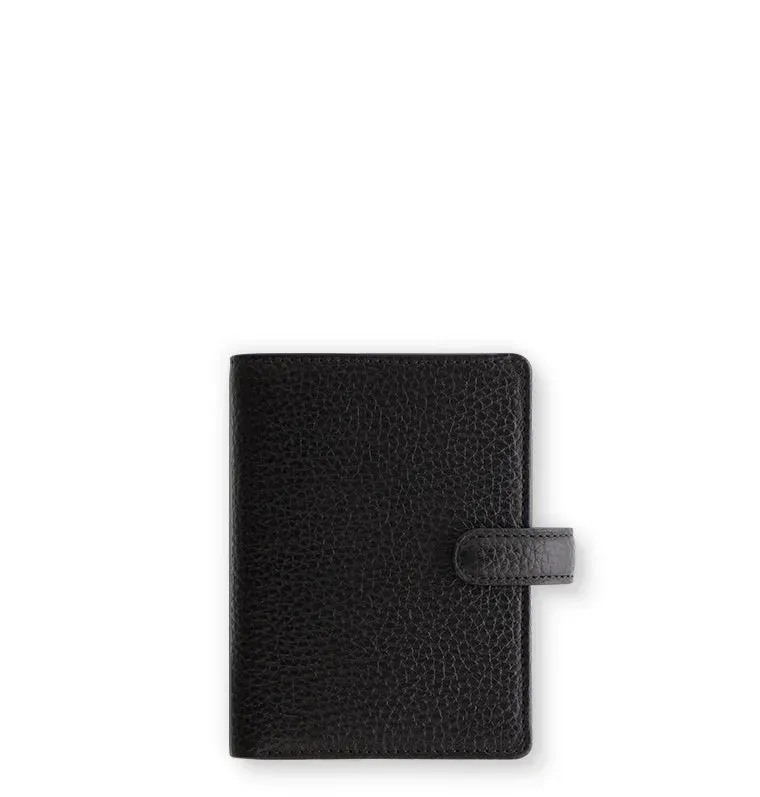 Filofax Finsbury Mini organiseur cuir noir bicolore