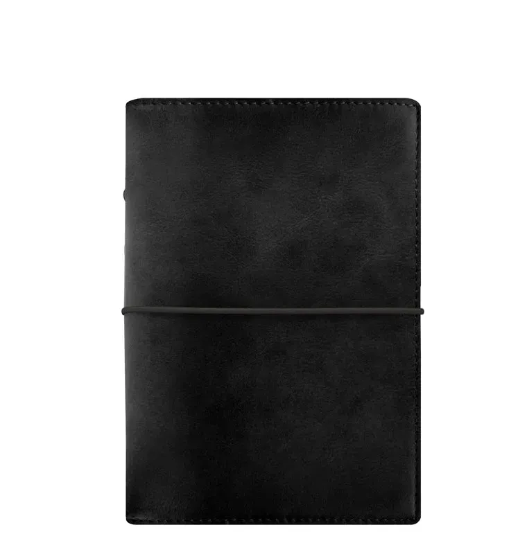 Filofax Domino Soft Personal organiseur noir à anneaux