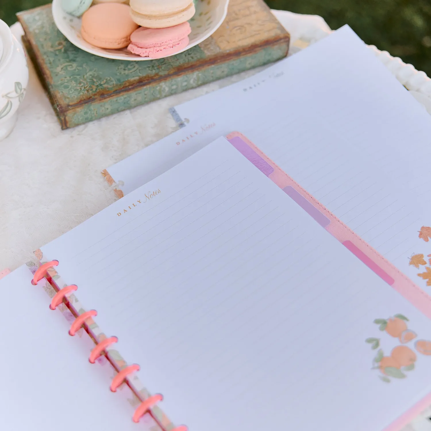 Happy Planner Seasonal Sidewalks papier recharge 40 feuilles