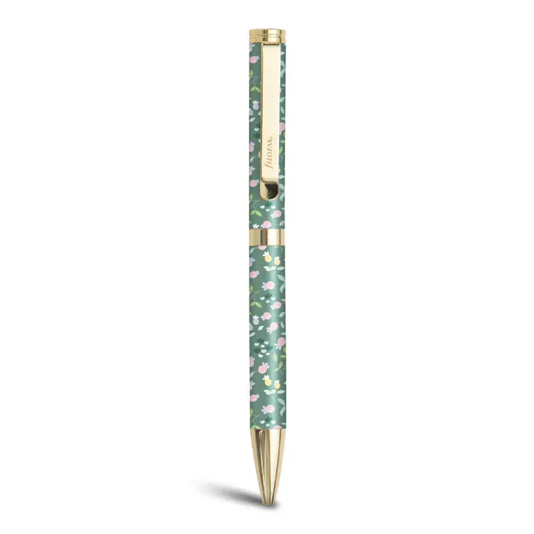 Filofax Meadow stylo bille métal 1 mm noir
