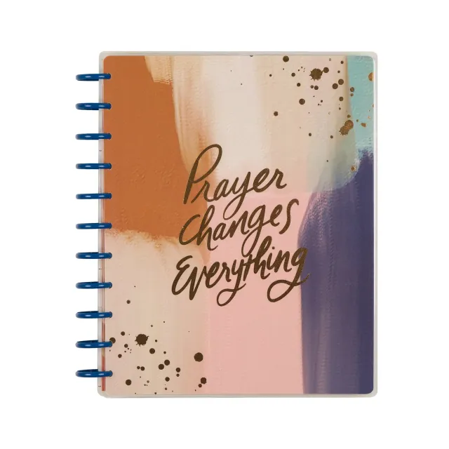 Happy Planner Watercolor Grace Faith 2026 agenda Big 12 mois prière