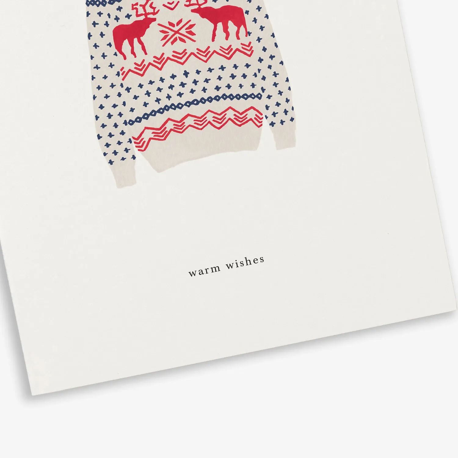 Kartotek X-Mas Sweater carte de Noël pull