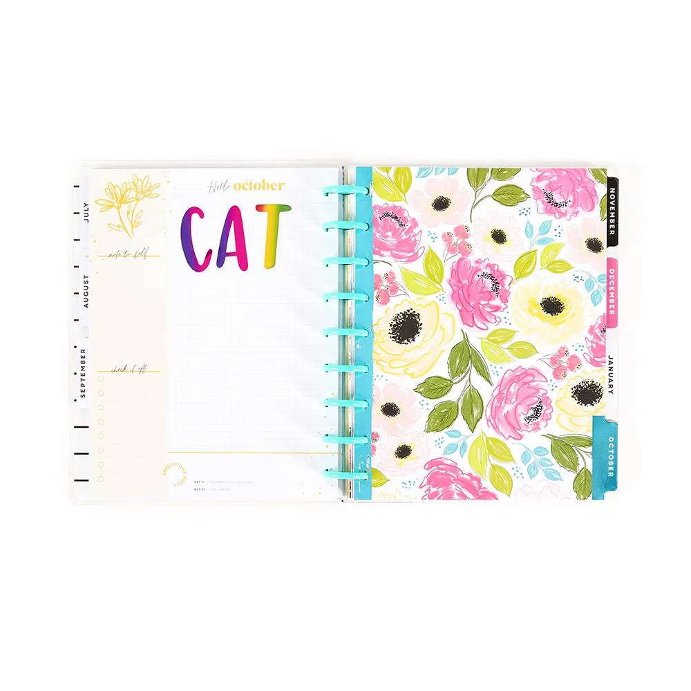 Happy Planner Alphabet Foil stickers lettres arc-en-ciel 178 pièces