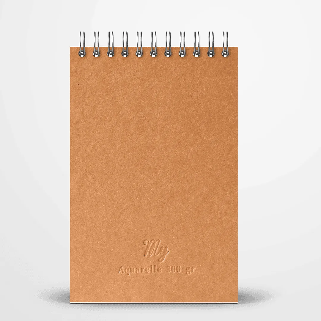 My365 carnet aquarelle A5 300 g/m² papier épais